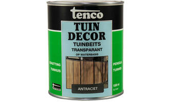 Tenco Tuindecor Transparant Antraciet 1 L