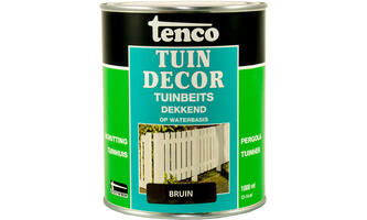 Tenco Tuindecor Dekkend Bruin 1 L