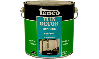 Tenco Tuindecor Dekkend Bruin