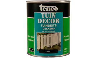 Tenco Tuindecor Dekkend Zwart 1 L
