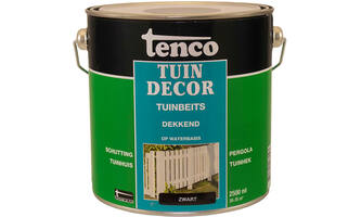 Tenco Tuindecor Dekkend Zwart