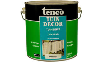 Tenco Tuindecor Dekkend Parelwit