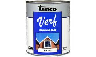 Tencoverf Dekkend Hoogglans Wit 9010 750 ml