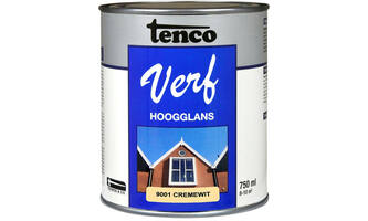 Tencoverf Dekkend Hoogglans Cremewit 9001 750 ml