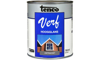 Tencoverf Dekkend Hoogglans Antraciet 7016 750 ml