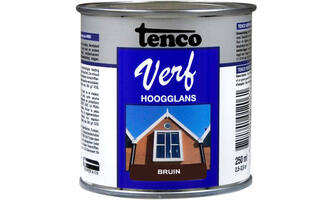 Tencoverf Dekkend Hoogglans Bruin