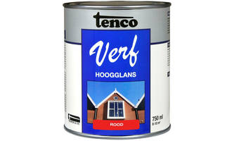 Tencoverf Dekkend Hoogglans Rood 750 ml