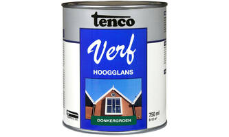 Tencoverf Dekkend Hoogglans Donkergroen 750 ml