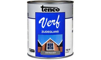 Tenco Verf Dekkend Zijdeglans Antraciet 7016 750 ml
