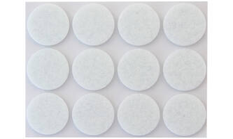VEBA Anti-Krasvilt 22 mm Wit 12 st