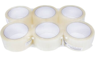 VEBA Verpakkingstape 48 mm x 66 m Transparant