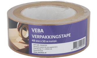 VERPAKKINGSTAPE 48mmX50M PAPIER