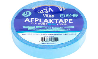 VEBA Afplaktape Outdoor Blue