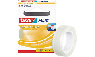 Tesa Tesafilm Dubbelzijdige 2 x 7,5M x 12 mm