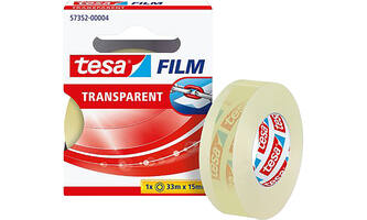 Tesa Tesafilm Transparant 33M x 15 mm Vouwdoos