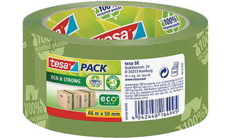 Tesa Tesapack Ecologo 66M x 50 mm Label Transparent