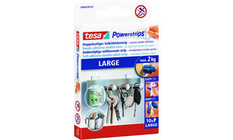 Tesa Powerstrips Large 10 st 58000-00102-20 Sanitar