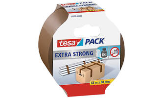 Tesa Tesapack Extra Strong 66 m x 50 mm Bruin
