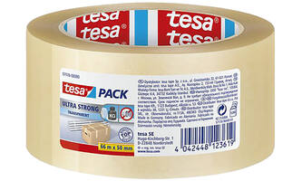 Tesa Tesapack Ultra Strong Transparant 66 m x 50 mm