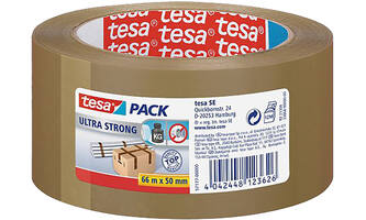 Tesa Tesapack Ultra Strong Bruin 66 m x 50 mm