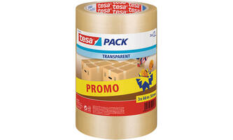 Tesa Tesapack Standard Transparant 3 x 66 m x 50 mm