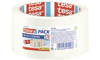 Tesa Tesapack Solid & Strong, 66M x 50 mm Transparant