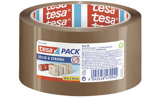 Tesa Tesapack Solid & Strong, 66M x 50 mm Bruin