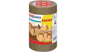 Tesa Tesapack Standard Bruin 3 x 66 m x 50 mm