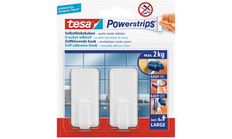 Tesa Powerstrips Large Classic Wit
