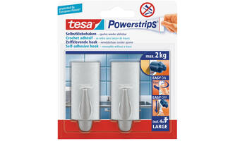 Tesa Powerstrips Large Trend Chroom