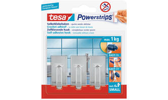 Tesa Powerstrips Small Classic Chroom