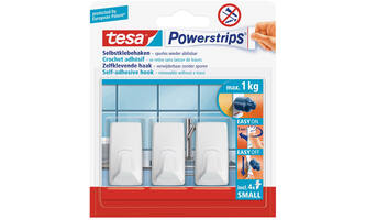 Tesa Powerstrips Small Rechthoekig Wit