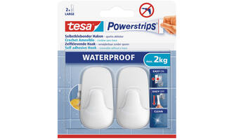 Tesa Powerstrips® Waterproof Haken Wit