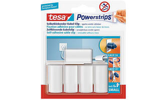 Tesa Powerstrips Fix Kabelclip
