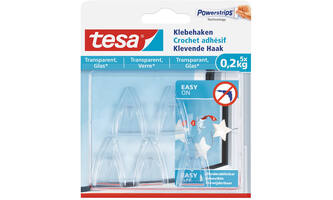 Tesa Deco Haak Transparant