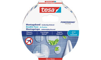 Tesa Powerbond® Montagetape Waterproof 5M x 19 mm