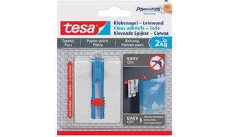 Tesa Klevende Spijker Canvas Gevoelige Oppervlakken 2 kg