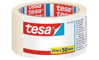 Tesa Afplakband Basic 25 m x 50 mm