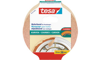 Tesa Afplaktape Curves 25 m x 38 mm