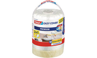 Tesa Easy Cover Afdekfolie + Afplakband 33M x 0,55M Navulling