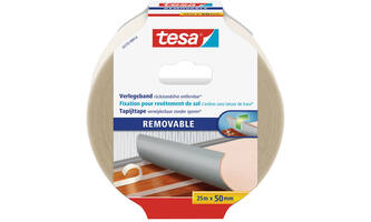 Tesa Tapijttape Verwijderbaar 25M x 50 mm