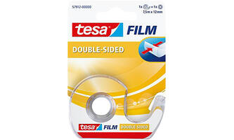 Tesa Tesafilm Dubbelzijdige 7,5M x 12  mm + Dispenser