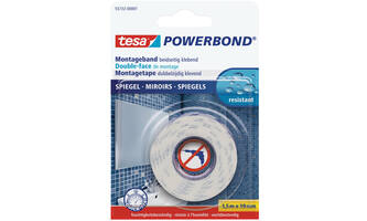 Tesa Powerbond Montagetape Spiegels 19 mm