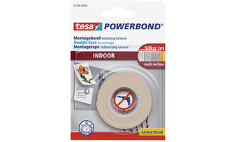 Tesa Powerbond Montagetape Indoor 19 mm