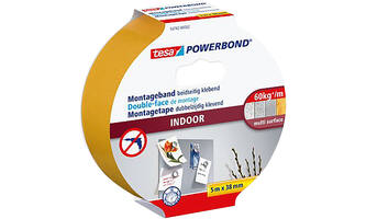 Tesa Powerbond Montagetape Indoor 5M x 38 mm
