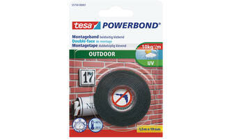 Tesa Powerbond Montagetape Outdoor 19 mm