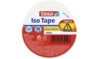 Tesa Electrische Isolatie Alle Gebruik 20M x 50 mm Wit