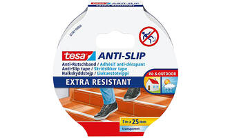 Tesa Anti-Slip 5M x 25 mm Transparant