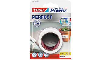 Tesa Extra Power Perfect 2.75 m x 38 mm Wit Ophangdoosje