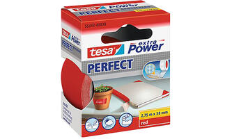 Tesa Extra Power® Perfect 2.75M x 38 mm Rood